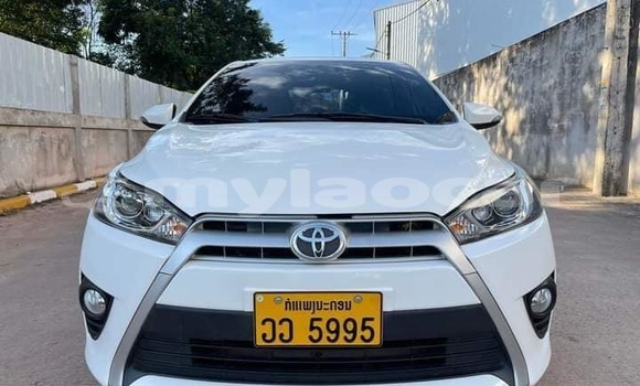 Buy Used Toyota Yaris White Car in Vientiane in Vientiane Province Buy Used Toyota Yaris White Car in Vientiane in Vientiane Province