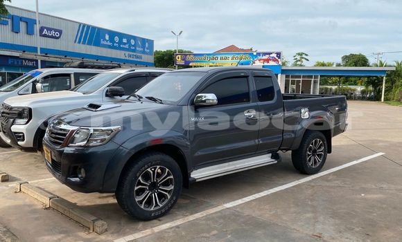 Buy Used Toyota Hiluxe VIGO Black Car in Vientiane in Vientiane Province Buy Used Toyota Hiluxe VIGO Black Car in Vientiane in Vientiane Province