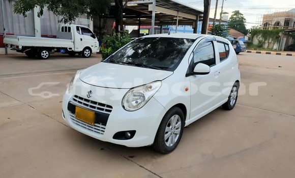 Buy Used Suzuki Celerio White Car in Vientiane in Vientiane Province
