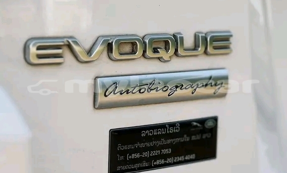 Acheter Occasion Voiture Range Rover Evoque Blanc à Vientiane, Vientiane Province Acheter Occasion Voiture Range Rover Evoque Blanc à Vientiane, Vientiane Province