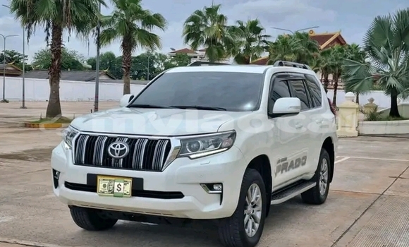 Buy Used Toyota Prado White Car in Import - Dubai in Attapeu Province Buy Used Toyota Prado White Car in Import - Dubai in Attapeu Province