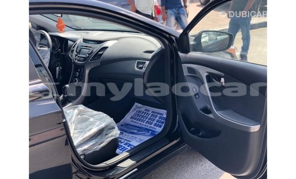 Buy Import Hyundai Elantra Black Car in Import - Dubai in Attapeu Province Buy Import Hyundai Elantra Black Car in Import - Dubai in Attapeu Province