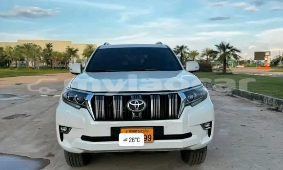 Buy Used Toyota Prado White Car in Luang Prabang in Louangphabang Province Buy Used Toyota Prado White Car in Luang Prabang in Louangphabang Province