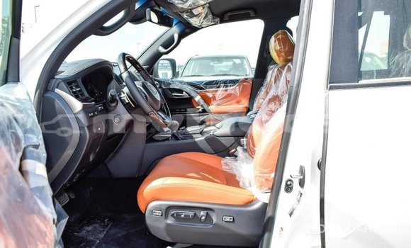 Buy Import Lexus LX White Car in Import - Dubai in Attapeu Province Buy Import Lexus LX White Car in Import - Dubai in Attapeu Province