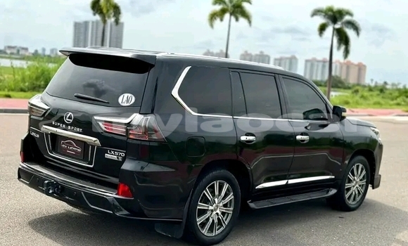 Buy Used Lexus LX 570 Black Car in Import - Dubai in Attapeu Province Buy Used Lexus LX 570 Black Car in Import - Dubai in Attapeu Province
