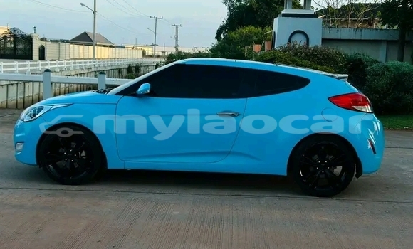 Buy Used Hyundai Veloster Blue Car in Vientiane in Vientiane Province Buy Used Hyundai Veloster Blue Car in Vientiane in Vientiane Province