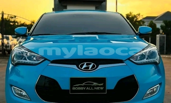 Buy Used Hyundai Veloster Blue Car in Vientiane in Vientiane Province Buy Used Hyundai Veloster Blue Car in Vientiane in Vientiane Province