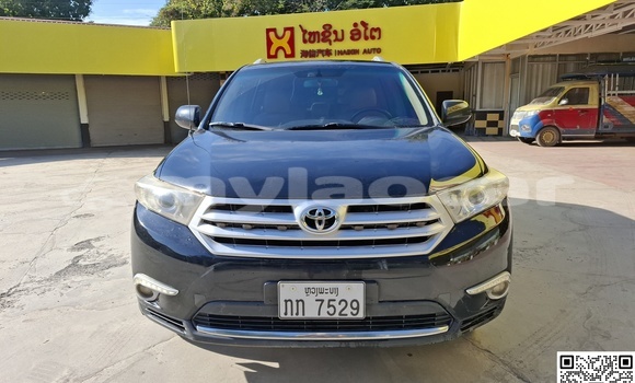 Acheter Occasion Voiture Toyota Highlander Noir à Luang Prabang, Louangphabang Province