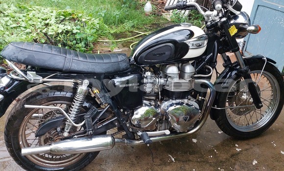 Buy Used Triumph Bonneville T 100 Black Bike in Vientiane in Vientiane Province