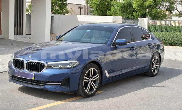Buy Used BMW 5–Series Blue Car in Vientiane in Vientiane Province