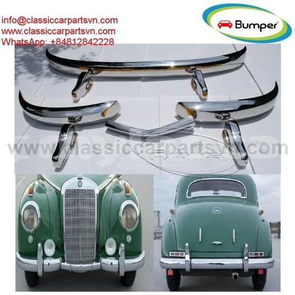 Big with watermark mercedes adenauer w186 300 bumpers 1951 1957 1
