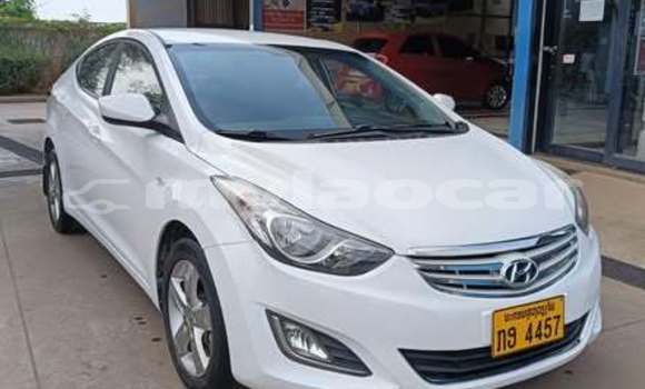 Buy Used Hyundai Elantra White Car in Vientiane in Vientiane Province
