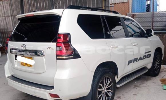 Buy Used Toyota Land Cruiser White Car in Vientiane in Vientiane Province