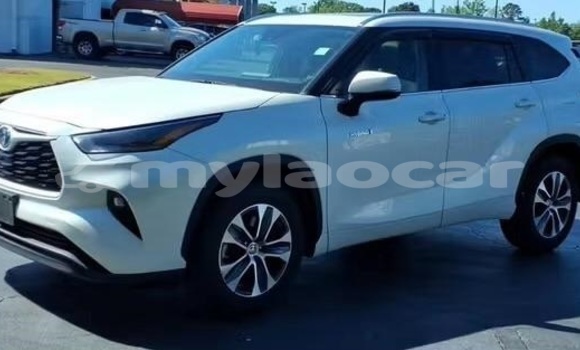 Buy Used Toyota Highlander White Car in Vientiane in Vientiane Province