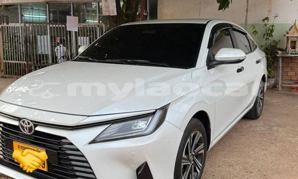 Buy Used Toyota Vios White Car in Vientiane in Vientiane Province