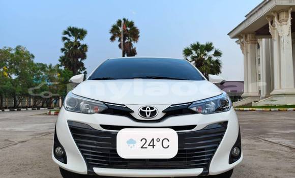 Buy Used Toyota Vios White Car in Vientiane in Vientiane Province