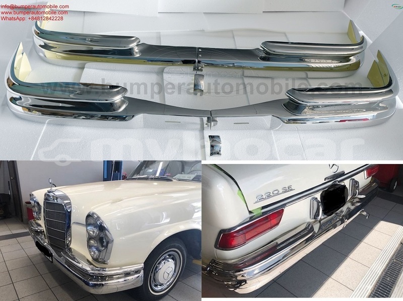 Big with watermark mercedes w111 w112 coupe convertible bumpers 1