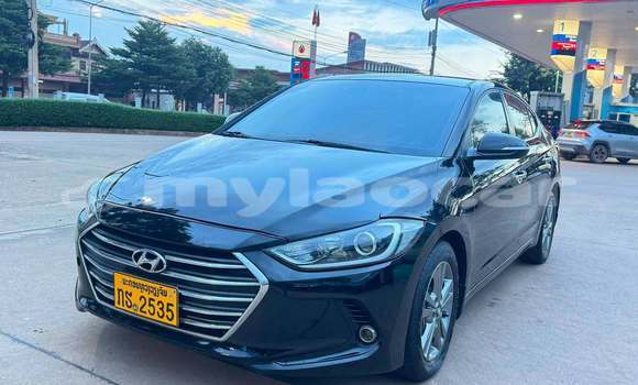 Buy Used Hyundai Elantra Black Car in Vientiane in Vientiane Province Buy Used Hyundai Elantra Black Car in Vientiane in Vientiane Province
