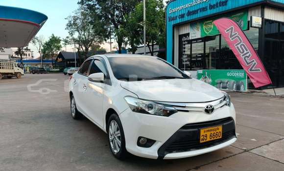 Buy Used Toyota Vios White Car in Vientiane in Vientiane Province Buy Used Toyota Vios White Car in Vientiane in Vientiane Province