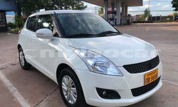 Buy Used Suzuki Swift White Car in Vientiane in Vientiane Province