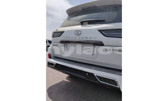 Buy Import Lexus LX White Car in Import - Dubai in Attapeu Province Buy Import Lexus LX White Car in Import - Dubai in Attapeu Province