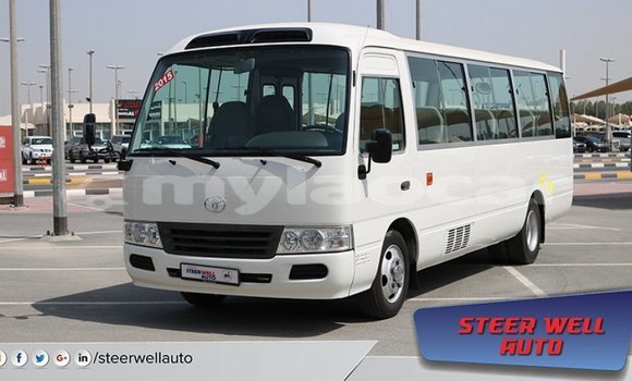 Buy Import Toyota Coaster White Car in Import - Dubai in Attapeu Province Buy Import Toyota Coaster White Car in Import - Dubai in Attapeu Province