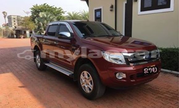 Buy Used Ford Ranger Red Car in Vientiane in Vientiane Province