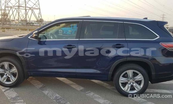 Buy Import Toyota Highlander Blue Car in Import - Dubai in Attapeu Province Buy Import Toyota Highlander Blue Car in Import - Dubai in Attapeu Province