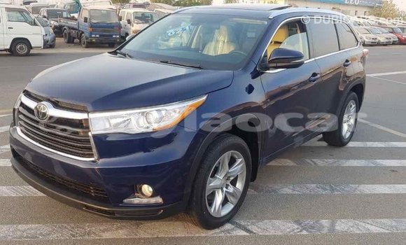 Buy Import Toyota Highlander Blue Car in Import - Dubai in Attapeu Province Buy Import Toyota Highlander Blue Car in Import - Dubai in Attapeu Province