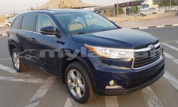 Buy Import Toyota Highlander Blue Car in Import - Dubai in Attapeu Province Buy Import Toyota Highlander Blue Car in Import - Dubai in Attapeu Province