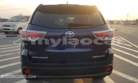 Buy Import Toyota Highlander Blue Car in Import - Dubai in Attapeu Province Buy Import Toyota Highlander Blue Car in Import - Dubai in Attapeu Province