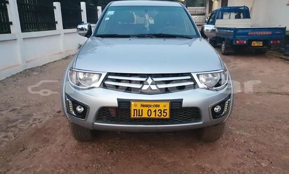 Buy Used Mitsubishi Triton Silver Car in Vientiane in Vientiane Province Buy Used Mitsubishi Triton Silver Car in Vientiane in Vientiane Province