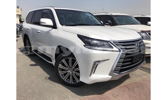 Buy Import Lexus LX White Car in Import - Dubai in Attapeu Province