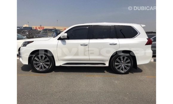 Buy Import Lexus LX White Car in Import - Dubai in Attapeu Province Buy Import Lexus LX White Car in Import - Dubai in Attapeu Province