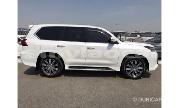 Buy Import Lexus LX White Car in Import - Dubai in Attapeu Province Buy Import Lexus LX White Car in Import - Dubai in Attapeu Province