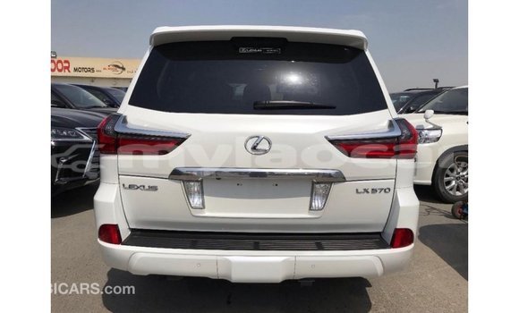 Buy Import Lexus LX White Car in Import - Dubai in Attapeu Province Buy Import Lexus LX White Car in Import - Dubai in Attapeu Province