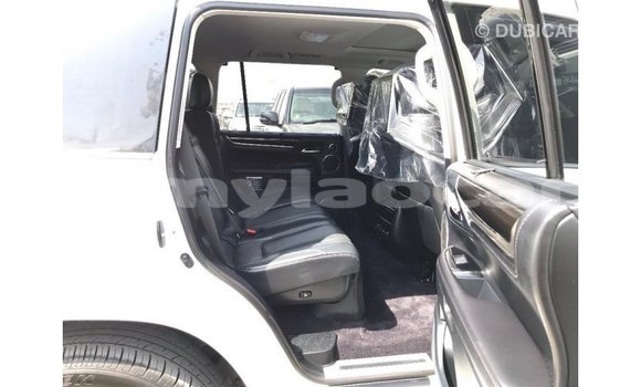 Buy Import Lexus LX White Car in Import - Dubai in Attapeu Province Buy Import Lexus LX White Car in Import - Dubai in Attapeu Province