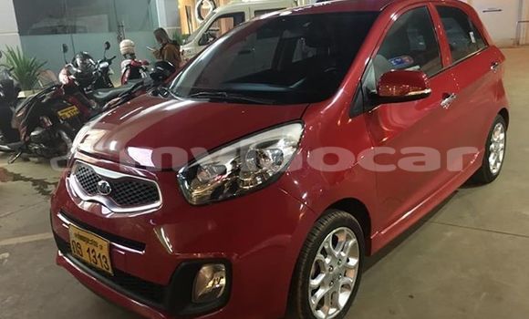 Buy Used Kia Morning Red Car in Vientiane in Vientiane Province